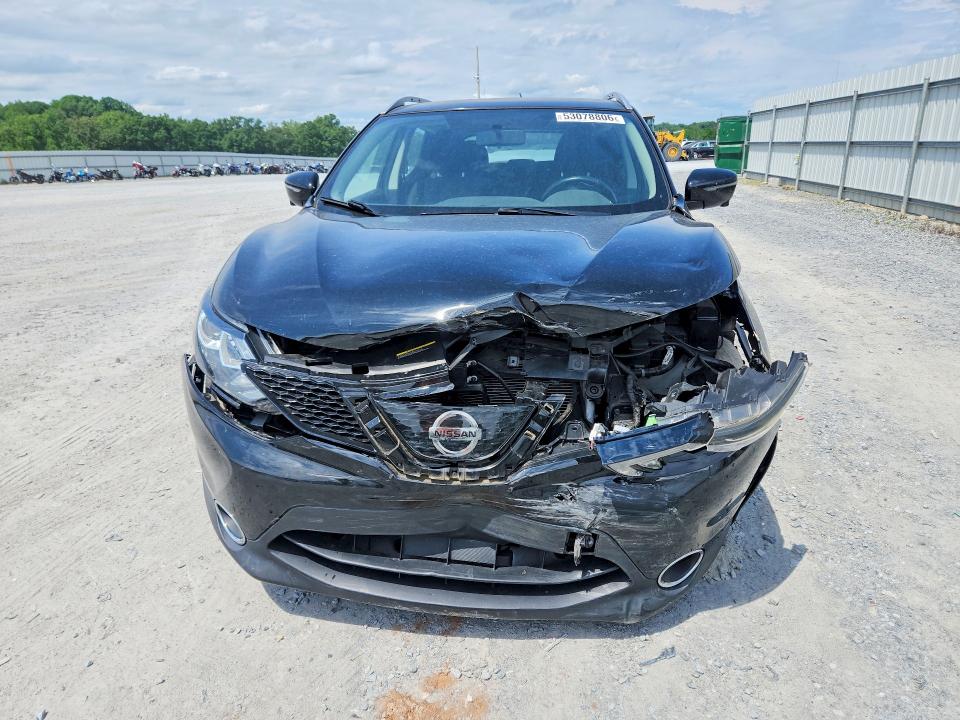 2018 Nissan Rogue VIN JN1BJ1CP8JW160455 COPART salvage auction — FRONT END, Nc - Salvage Certificate Of Title, sold $2,200 on 2026-07-15 (photo 5)