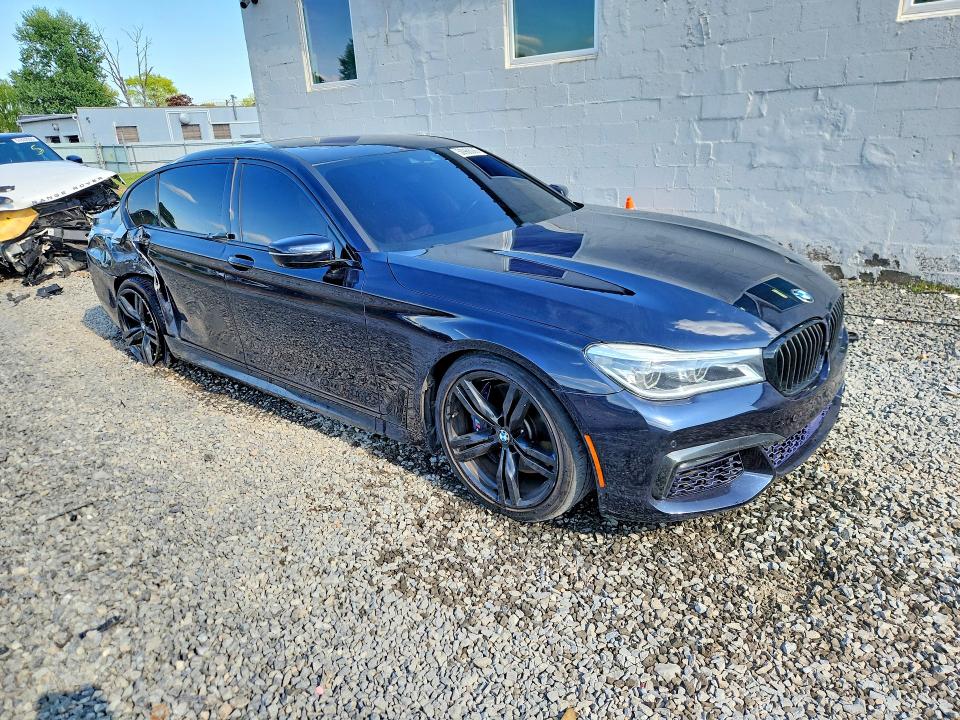 2016 BMW 7er VIN WBA7F2C58GG415971 COPART salvage auction — SIDE, Nj - Cert Of Title-Salvage, sold $7,600 on 2026-07-24 (photo 4)