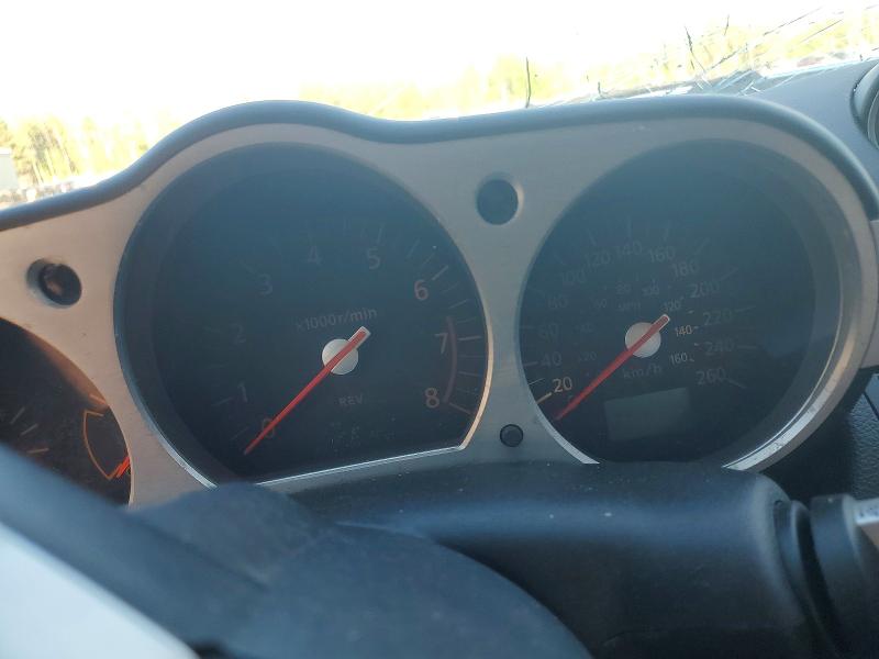 2004 Nissan 350z VIN JN1AZ34E34T062307 COPART salvage auction — FRONT END, On - Permit No Brand - Unfit, sold $275 on 2026-07-28 (photo 9)