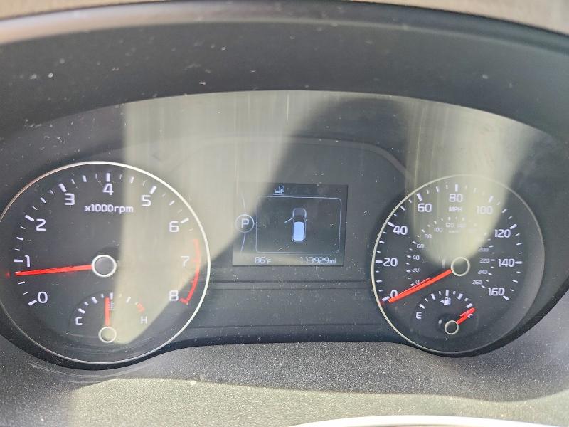 2018 Kia VIN KNDPN3AC6J7413026 COPART salvage auction — HAIL, Tx - Certificate Of Title, sold $500 on 2026-07-09 (photo 9)