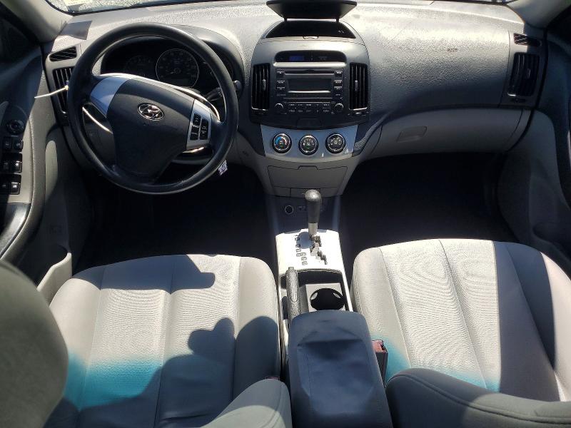 2009 Hyundai Elantra VIN KMHDU46D39U726234 COPART salvage auction — REAR END, Nc - Salvage Certificate Of Title, sold $575 on 2026-07-22 (photo 8)