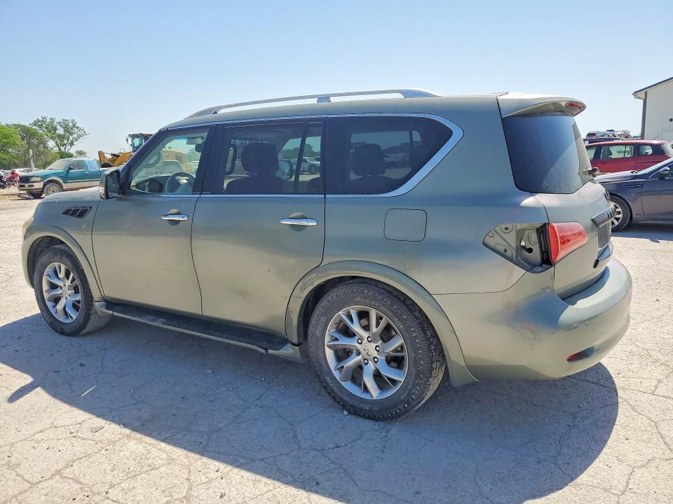 2012 Infiniti Qx56 VIN JN8AZ2NE8C9017174 COPART salvage auction — MECHANICAL, Ia - Certificate Of Title, sold $1,000 on 2026-07-31 (photo 2)