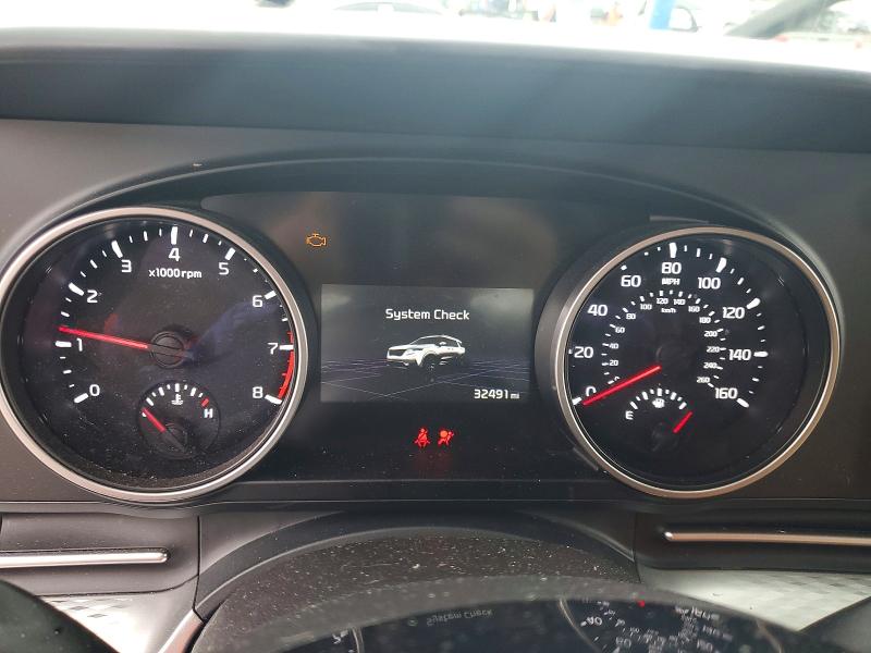 2024 Kia VIN KNDNB4H38R6435252 COPART salvage auction — FRONT END, Va - Cert Of Title - Salvage, sold $8,700 on 2026-07-08 (photo 9)