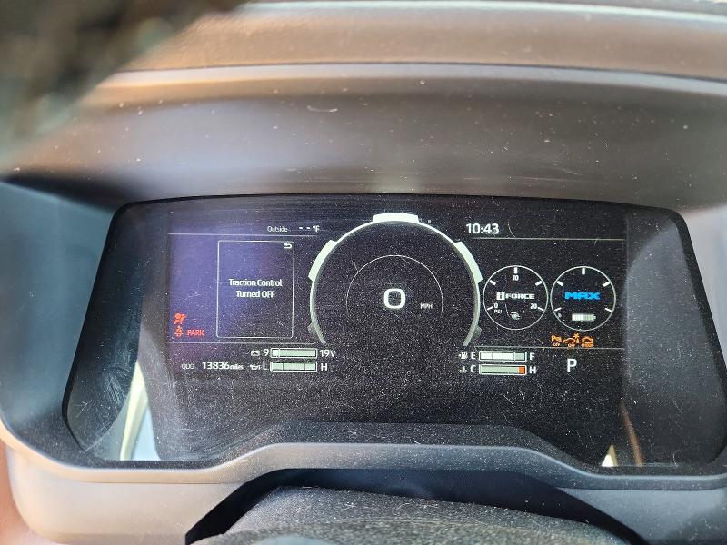 2025 Toyota Sequoia VIN 7SVAAABA4SX070257 COPART salvage auction — FRONT END, Al - Cert Of Title-Salvage Title, sold $46,500 on 2026-07-29 (photo 9)