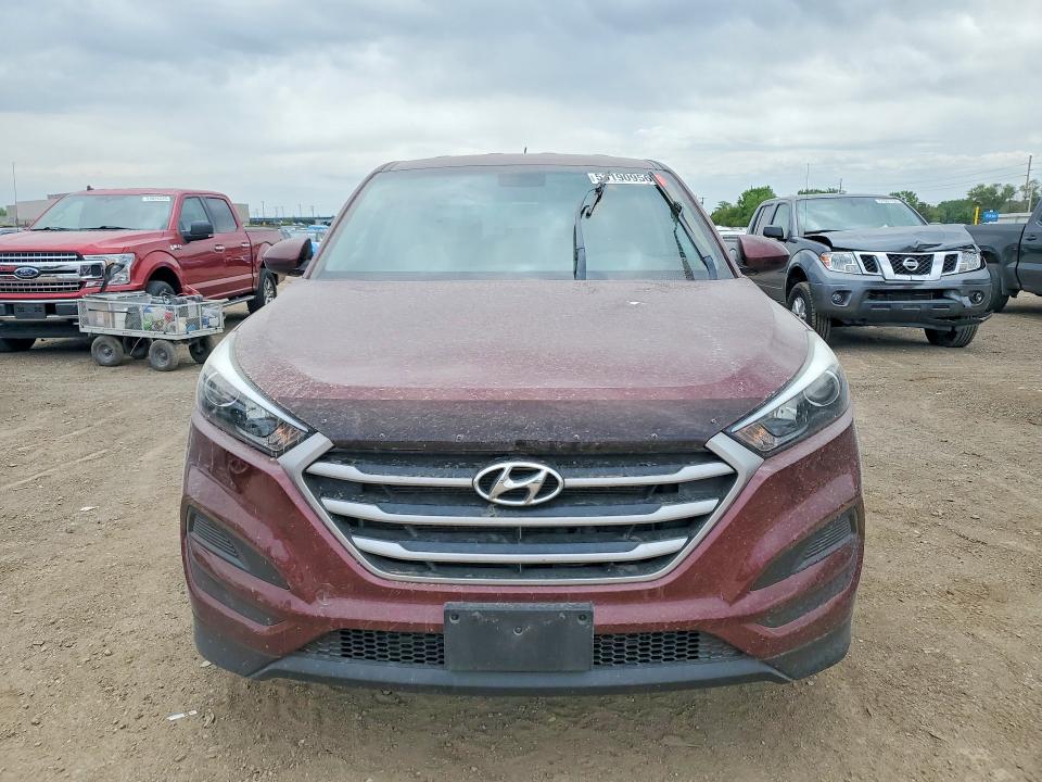 2017 Hyundai Tucson VIN KM8J23A48HU441702 COPART salvage auction — HAIL, Ia - Cert Of Title-Salvage Title, sold $3,100 on 2026-07-10 (photo 5)