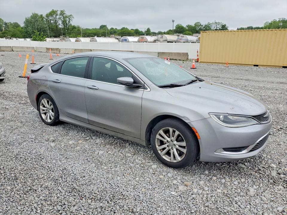 2015 Chrysler 200 VIN 1C3CCCAB0FN669181 COPART salvage auction — REAR END, Oh - Cert Of Title-Salvage, sold $90 on 2026-07-24 (photo 4)