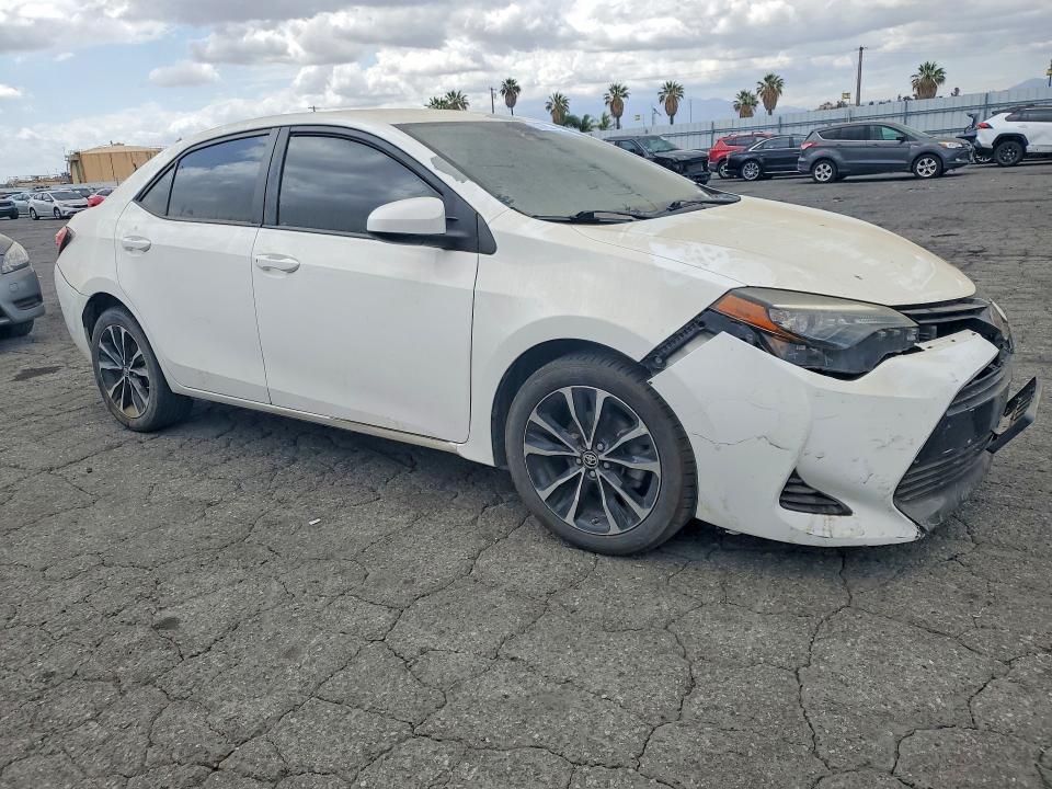 2017 Toyota Corolla VIN 5YFBURHE9HP573479 COPART salvage auction — FRONT END, Ca - Salvage Certificate, sold $4,550 on 2026-07-06 (photo 4)