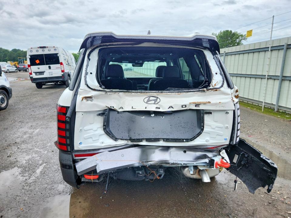 2026 Hyundai Palisade VIN KM8RJES28TU042635 COPART salvage auction — REAR END, La - Cert Of Title-Salvage, sold $20,900 on 2026-07-09 (photo 6)