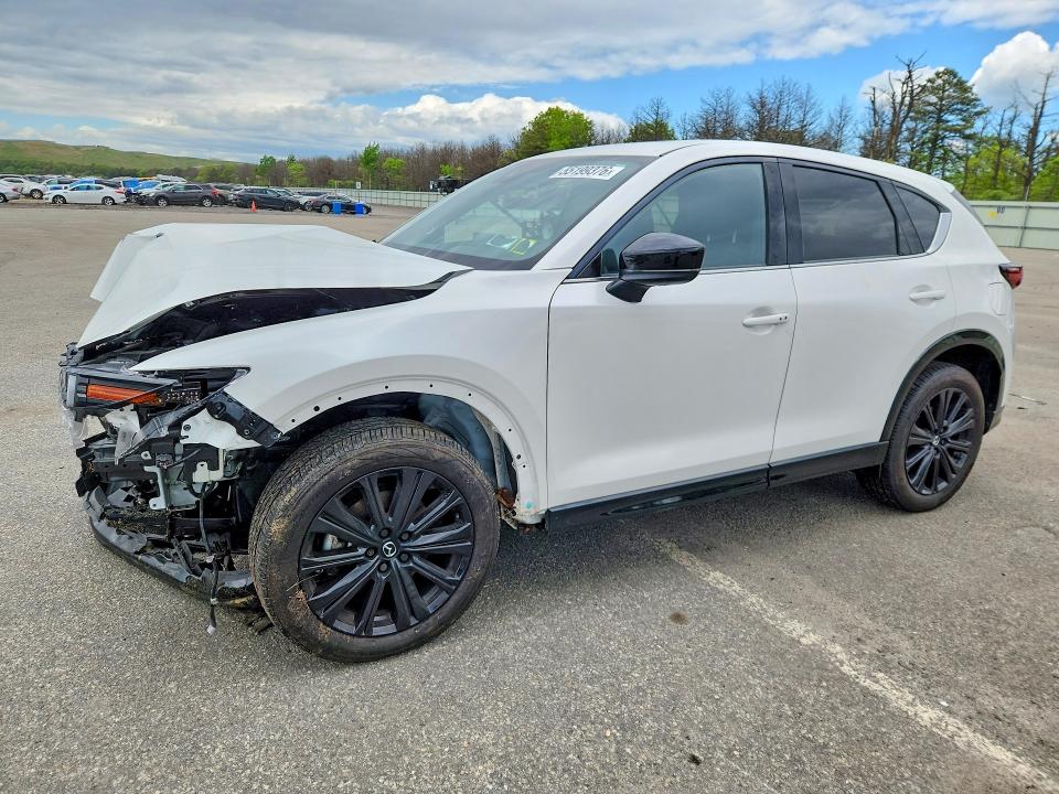 2024 Mazda Cx-5 VIN JM3KFBDY0R0384191 COPART salvage auction — FRONT END, Ny - Mv-907A Salvage Certificate, sold $5,500 on 2026-07-13 (photo 1)