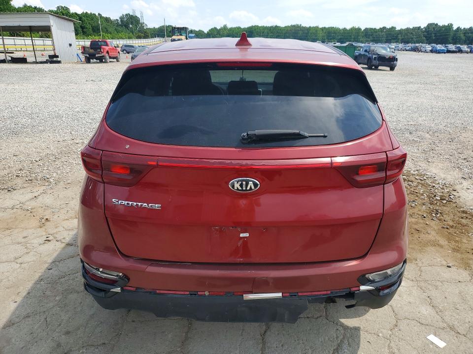 2020 Kia Sportage VIN KNDPM3AC6L7629626 COPART salvage auction — MECHANICAL, Ar - Certificate Of Title (P), sold $5,100 on 2026-07-28 (photo 6)