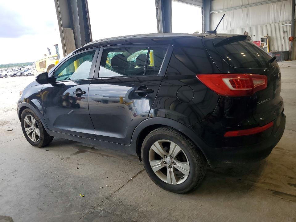 2011 Kia Sportage VIN KNDPBCA2XB7153330 COPART salvage auction — HAIL, Ne - Certificate Of Title, sold $750 on 2026-07-02 (photo 2)