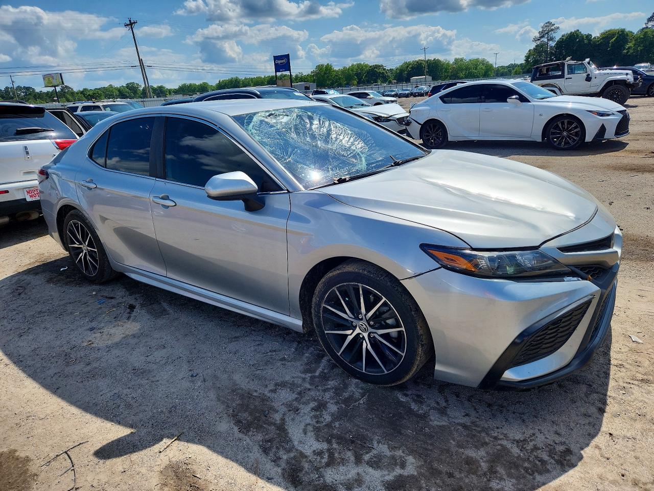 2021 Toyota Camry VIN 4T1G11AK3MU435171 COPART salvage auction — Top/Roof, AL - CERT OF TITLE-SALVAGE TITLE, sold $7,200 on 2026-07-09 (photo 4)