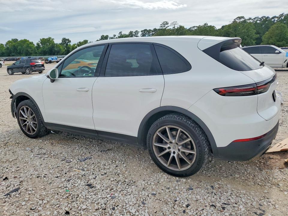 2019 Porsche Cayenne VIN WP1AA2AY9KDA01241 COPART salvage auction — FRONT END, Tx - Salvage Vehicle Title, sold $11,000 on 2026-07-21 (photo 2)