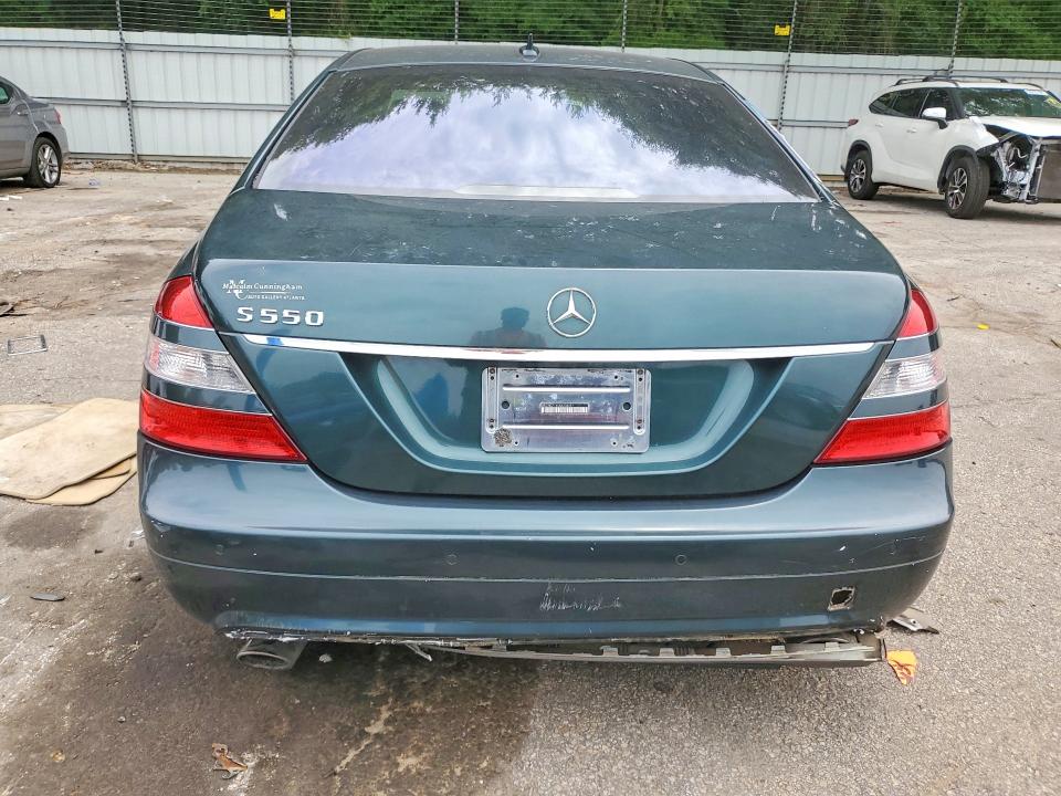 2008 Mercedes-benz S class VIN WDDNG71X08A236651 COPART salvage auction — FRONT END, Ga - Certificate Of Title, sold $275 on 2026-08-04 (photo 6)