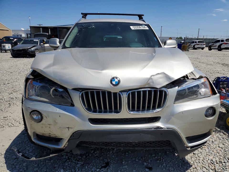 2013 BMW X3 VIN 5UXWX7C56DL980892 COPART salvage auction — FRONT END, Co - Public - Salvage Title, sold $1,850 on 2026-07-09 (photo 5)