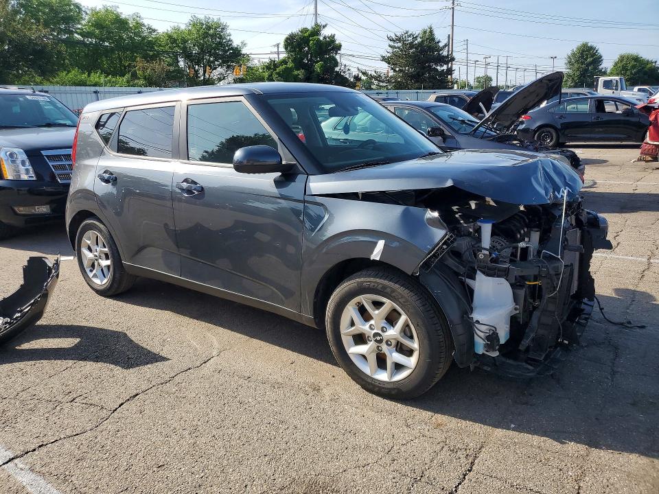 2022 Kia Soul VIN KNDJ23AU3N7807029 COPART salvage auction — FRONT END, Oh - Cert Of Title-Salvage, sold $2,950 on 2026-07-10 (photo 4)