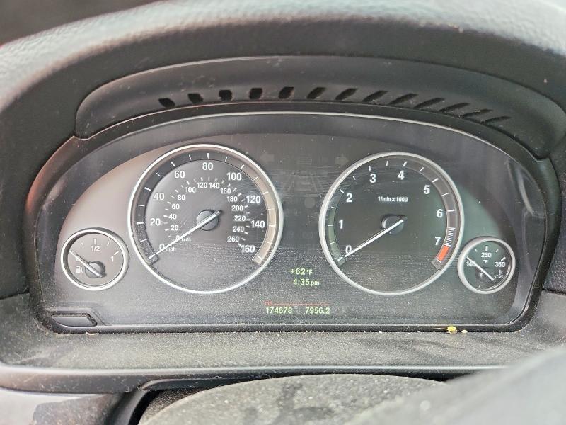 2012 BMW 5er VIN WBAFU7C58CDU63285 COPART salvage auction — MECHANICAL, Ma - Cert Of Title-Salvage, sold $925 on 2026-07-09 (photo 9)