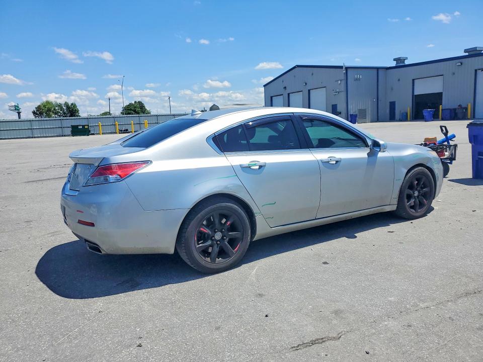 2013 Acura Tl VIN 19UUA8F53DA014170 COPART salvage auction — FRONT END, Nc - Salvage Certificate Of Title, sold $275 on 2026-07-09 (photo 3)