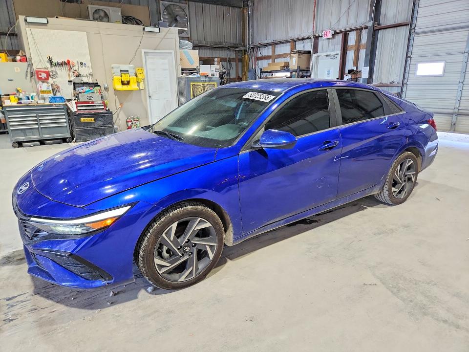 2024 Hyundai Elantra VIN KMHLS4DG6RU791352 COPART salvage auction — HAIL, Salvage Title, sold $70 on 2026-07-21 (photo 1)