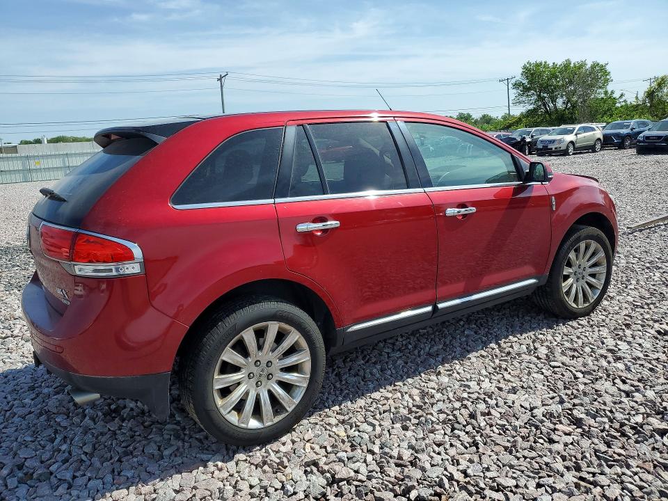 2014 Lincoln Mkx VIN 2LMDJ8JK8EBL09377 COPART salvage auction — FRONT END, IA - CERT OF TITLE-SALVAGE TITLE, sold $450 on 2026-07-08 (photo 3)