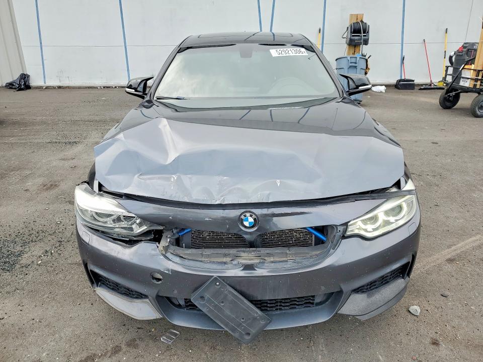 2014 BMW 4er VIN WBA3R5C54EK187873 COPART salvage auction — FRONT END, Fl - Cert Of Title Slvg Rebuildable, sold $2,950 on 2026-07-20 (photo 5)