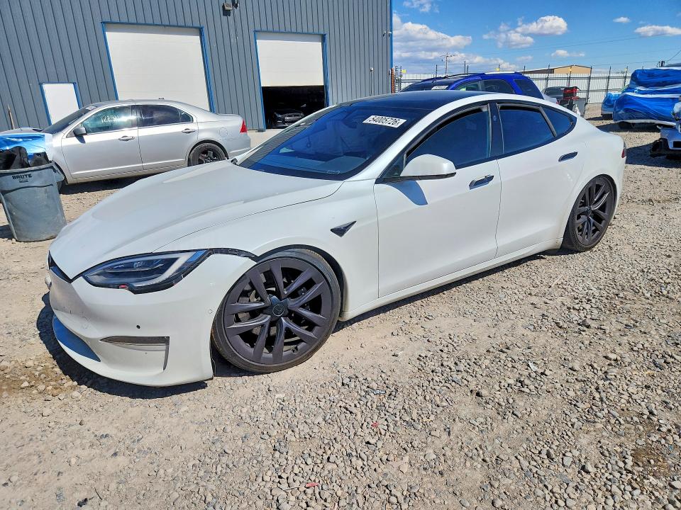 2021 Tesla Model s VIN 5YJSA1E68MF431914 — COPART salvage auction photo