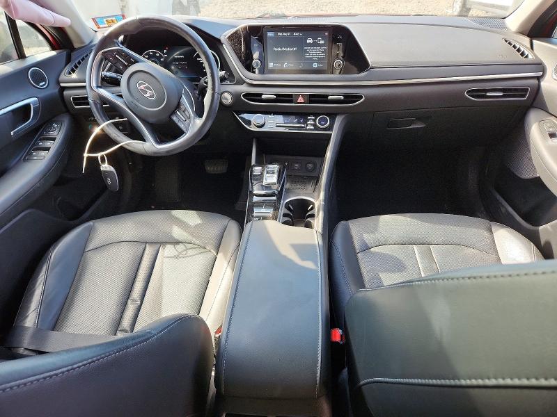 2020 Hyundai Sonata VIN 5NPEF4JA1LH052117 COPART salvage auction — SIDE, Nj - Cert Of Title-Salvage, sold $4,000 on 2026-07-22 (photo 8)