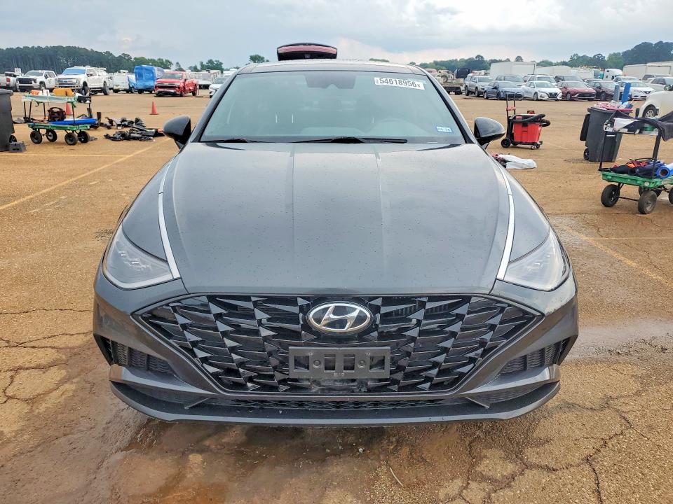 2023 Hyundai Sonata VIN KMHL44J21PA310425 COPART salvage auction — REAR END, Tx - Salvage Vehicle Title, sold $5,300 on 2026-07-27 (photo 5)