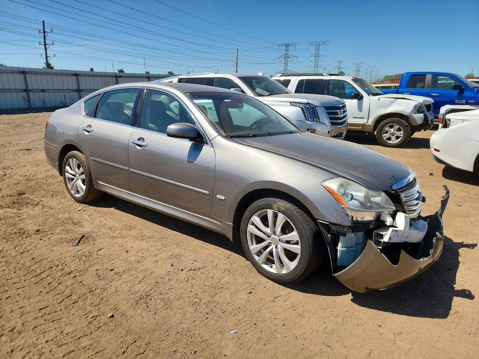 2010 Infiniti M VIN JN1CY0AR6AM960200 COPART salvage auction — FRONT END, Il - Salvage Certificate, sold $250 on 2026-07-16 (photo 4)