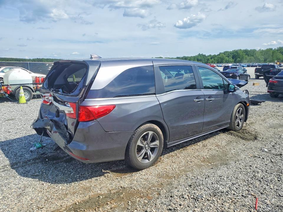 2019 Honda Odyssey VIN 5FNRL6H81KB037347 COPART salvage auction — FRONT END, Sc - Cert Of Title-Salvage, sold $2,200 on 2026-07-29 (photo 3)