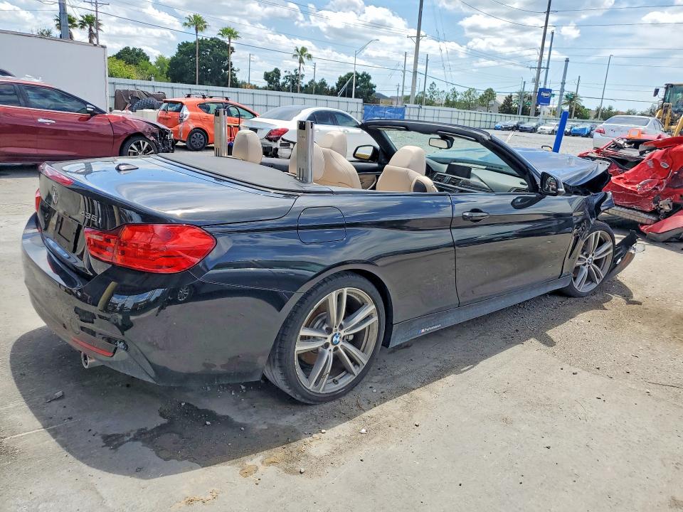 2016 BMW 4er VIN WBA3T3C56G5A41369 COPART salvage auction — FRONT END, Sc - Cert Of Title-Salvage, sold $800 on 2026-07-31 (photo 3)