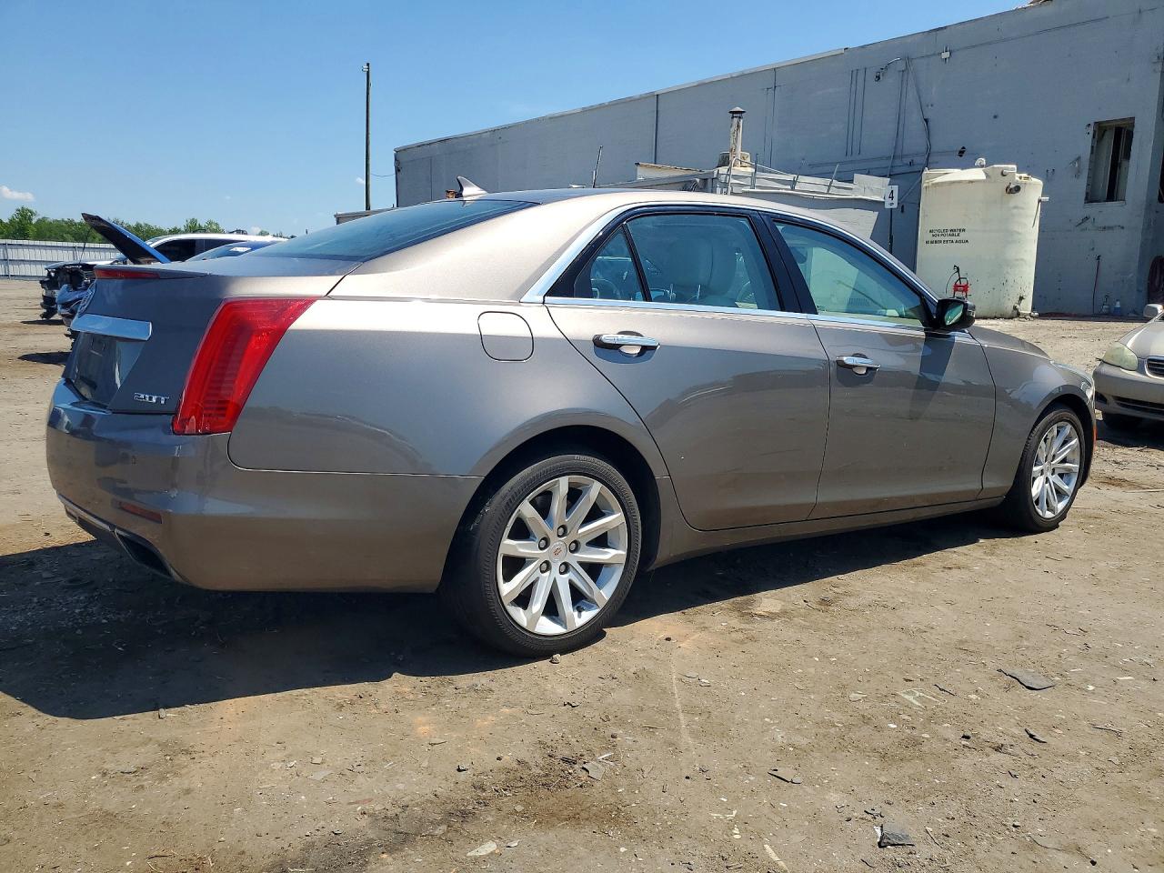 2014 Cadillac CTS VIN 1G6AX5SX2E0166716 COPART salvage auction — Minor Dent/Scratches, IN - CERTIFICATE OF TITLE, sold $1,100 on 2026-07-09 (photo 3)