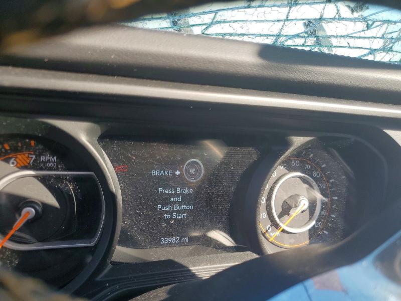 2024 Jeep Wrangler / VIN 1C4PJXEG3RW302502 COPART salvage auction — ROLLOVER, Fl - Cert Of Title Slvg Rebuildable, sold $7,200 on 2026-07-02 (photo 9)