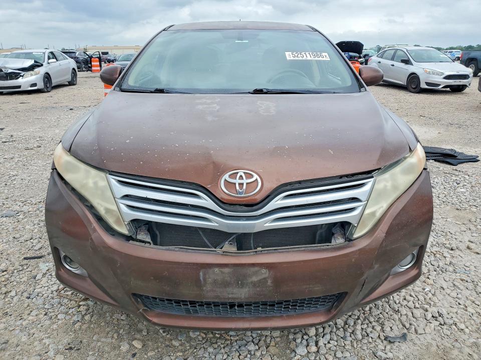 2009 Toyota Venza VIN 4T3ZE11A69U012314 COPART salvage auction — FRONT END, Tx - Salvage Vehicle Title, sold $2,300 on 2026-07-02 (photo 5)