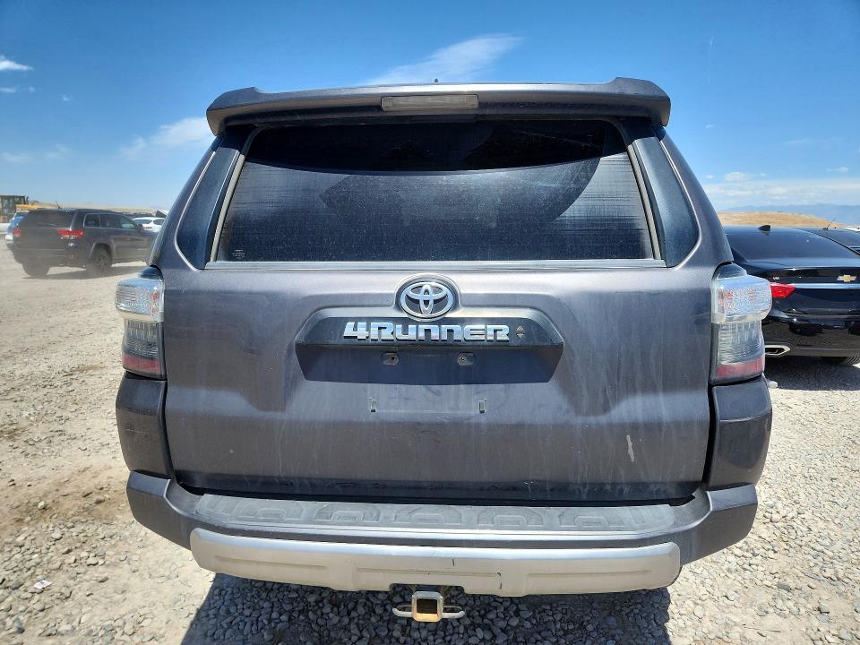 2021 Toyota 4runner VIN JTERU5JRXM5870686 COPART salvage auction — FRONT END, Ut - Salvage Certificate, sold $12,500 on 2026-07-28 (photo 6)