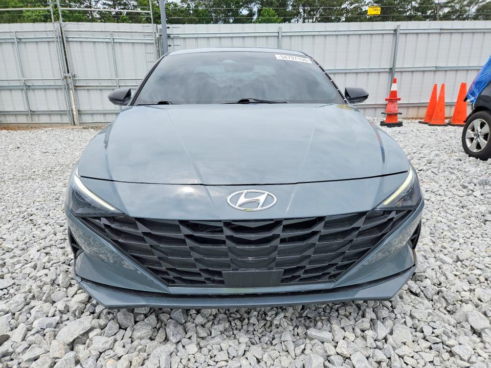 2023 Hyundai Elantra VIN KMHLM4AGXPU441573 COPART salvage auction — REAR END, Fl - Cert Of Title Slvg Rebuildable, sold $4,300 on 2026-07-14 (photo 5)