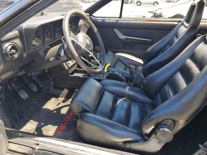 1986 Alfa romeo Gt VIN ZARAA6696G1008060 COPART salvage auction — FRONT END, Ca - Salvage Certificate, sold $2,200 on 2026-07-31 (photo 7)