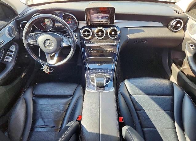 2015 Mercedes-benz C-klasse VIN 55SWF4KB0FU008705 COPART salvage auction — HAIL, Tx - Certificate Of Title, sold $2,100 on 2026-07-09 (photo 8)