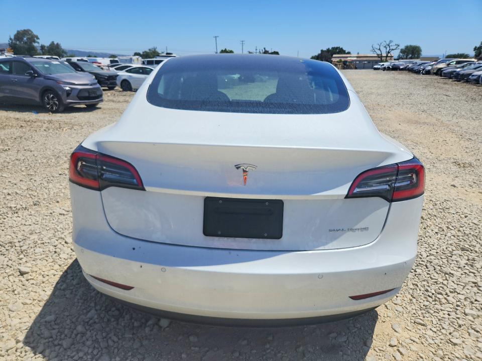2022 Tesla Model 3 VIN 5YJ3E1EB7NF197899 COPART salvage auction — FRONT END, Ca - Salvage Certificate, sold $10,000 on 2026-07-14 (photo 6)