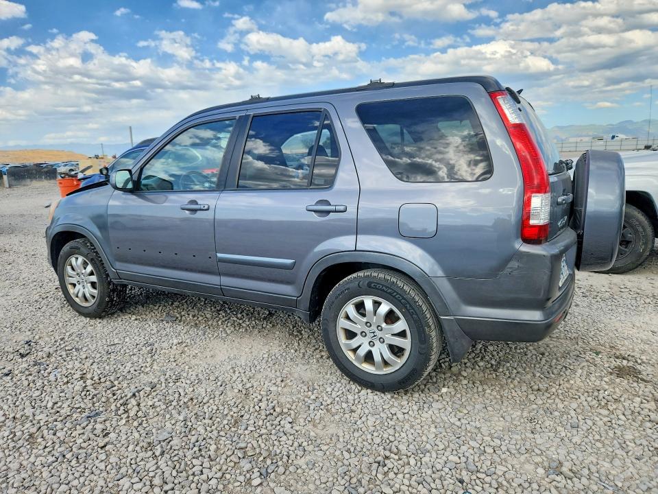 2006 Honda Cr-v VIN JHLRD78916C056143 COPART salvage auction — FRONT END, Ut - Salvage Certificate, sold $1,350 on 2026-07-28 (photo 2)
