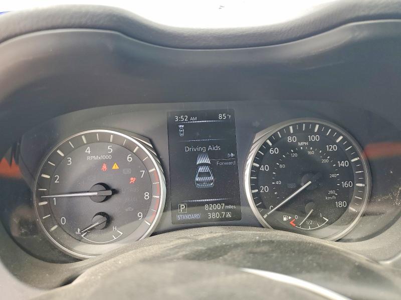 2019 Infiniti Q50 VIN JN1EV7AP3KM518193 COPART salvage auction — SIDE, Tx - Salvage Vehicle Title, sold $4,300 on 2026-07-02 (photo 9)