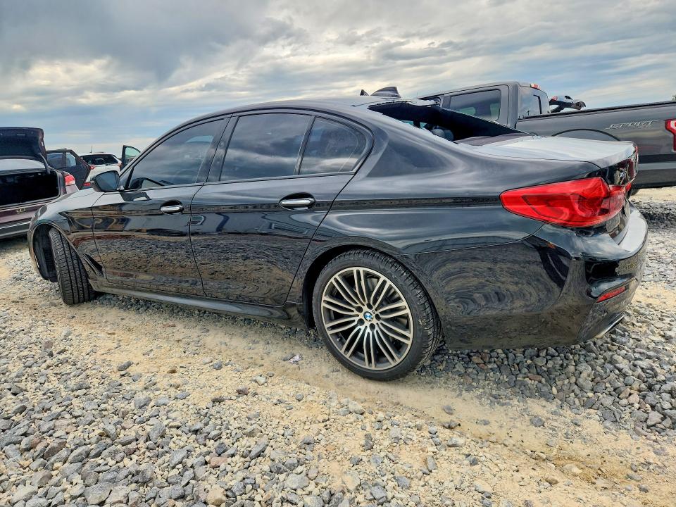 2018 BMW 5er VIN WBAJE7C54JG892376 COPART salvage auction — HAIL, Mo - Salvage Certificate Of Title, sold $11,200 on 2026-07-27 (photo 2)