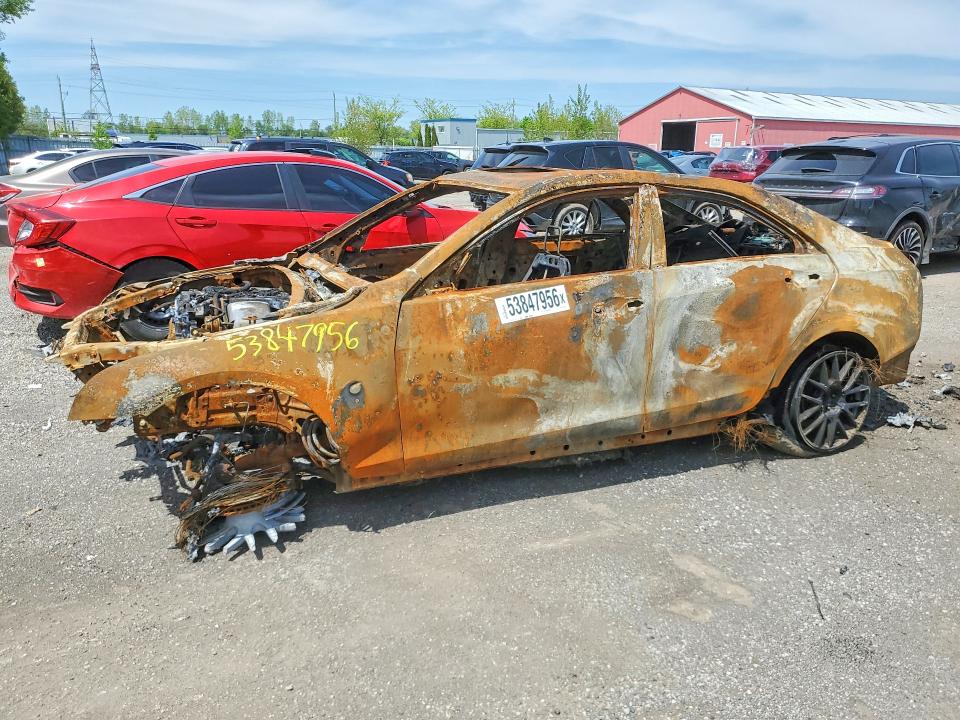 2015 Cadillac Ats VIN 1G6AA5RX0F0129866 COPART salvage auction — VANDALISM, On - Permit Irrepairable, sold $150 on 2026-07-02 (photo 1)