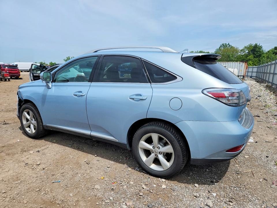 2010 Lexus Rx 350 VIN 2T2BK1BAXAC067058 COPART salvage auction — FRONT END, IL - SALVAGE CERTIFICATE, sold $4,950 on 2026-07-10 (photo 2)