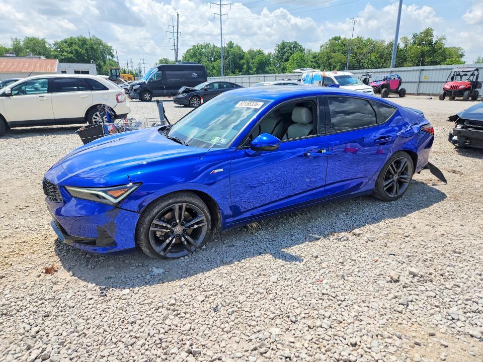 2023 Acura VIN 19UDE4G78PA014912 COPART salvage auction — REAR END, PA - CERTIFICATE OF SALVAGE, sold $12,400 on 2026-07-02 (photo 1)