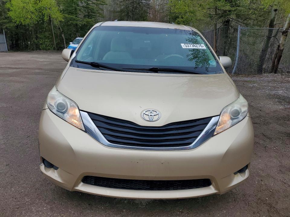 2011 Toyota Sienna VIN 5TDKA3DC8BS005118 COPART salvage auction — REAR END, ON - PERMIT SALVAGE, sold $2,350 on 2026-07-23 (photo 5)
