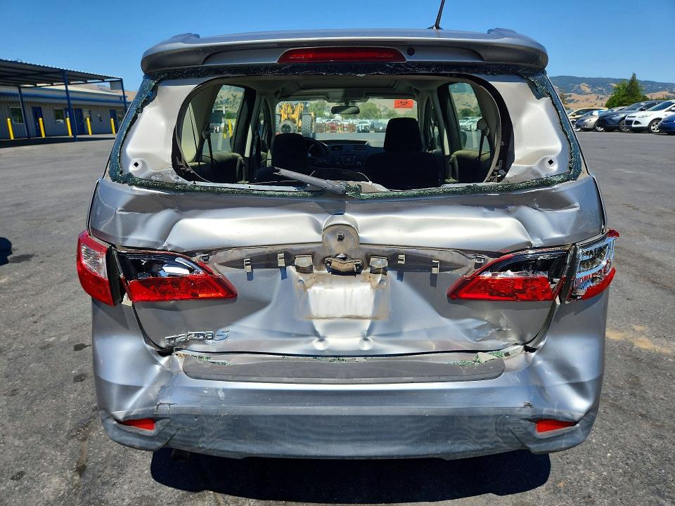 2012 Mazda 5 VIN JM1CW2CL9C0143000 COPART salvage auction — REAR END, Ca - Salvage Certificate, sold $525 on 2026-07-07 (photo 6)