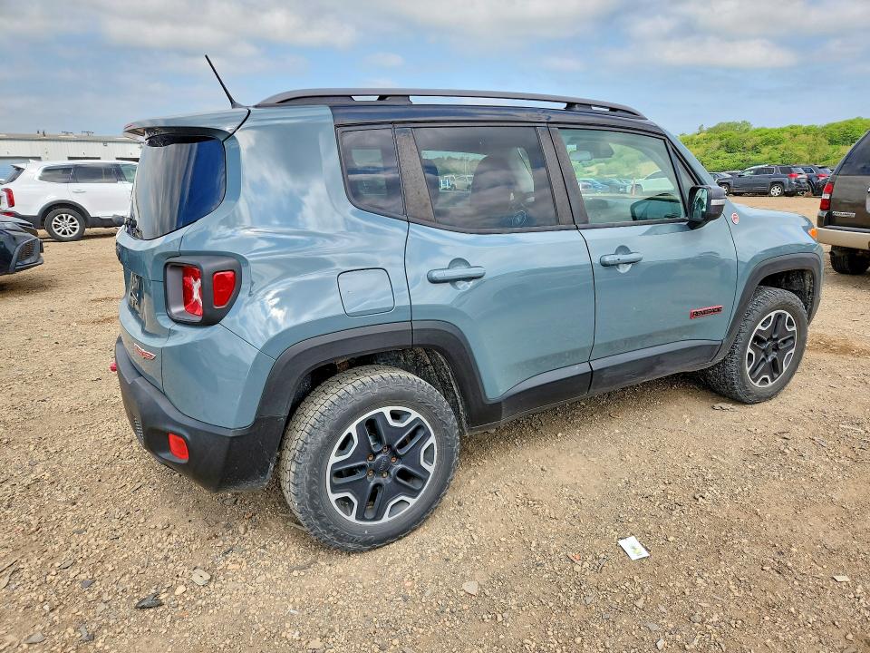 2015 Jeep VIN ZACCJBCT0FPC20480 COPART salvage auction — FRONT END, Il - Salvage Certificate, sold $1,700 on 2026-07-17 (photo 3)