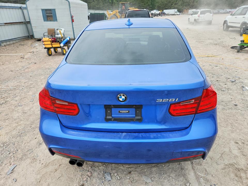 2013 BMW 3er VIN WBA3A5C55DF350349 COPART salvage auction — FRONT END, Va - Cert Of Title - Salvage, sold $1,400 on 2026-08-10 (photo 6)