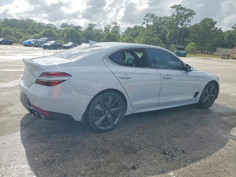 2023 Genesis VIN KMTG34TA1PU105152 COPART salvage auction — MINOR DENT/SCRATCHES, Fl - Cert Of Title Slvg Rebuildable, sold $12,000 on 2026-07-08 (photo 3)